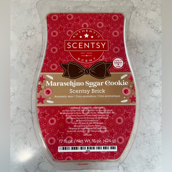 Scentsy Other - Scentsy Brick - Maraschino Sugar Cookie